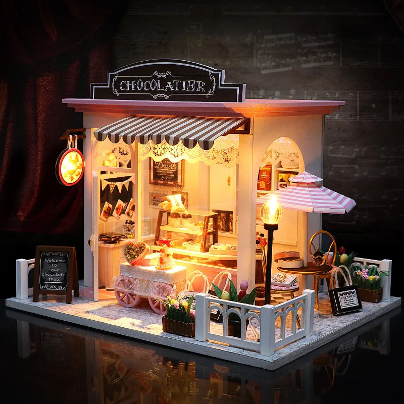 La maison miniature "le Chocolatier"