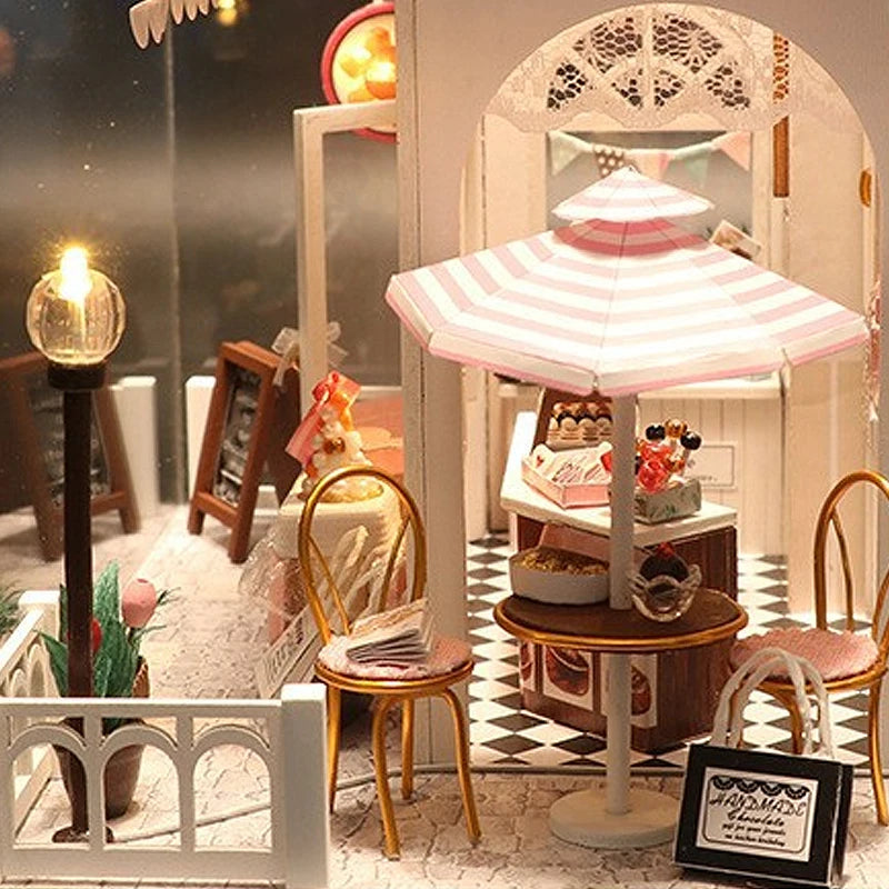 La maison miniature "le Chocolatier"