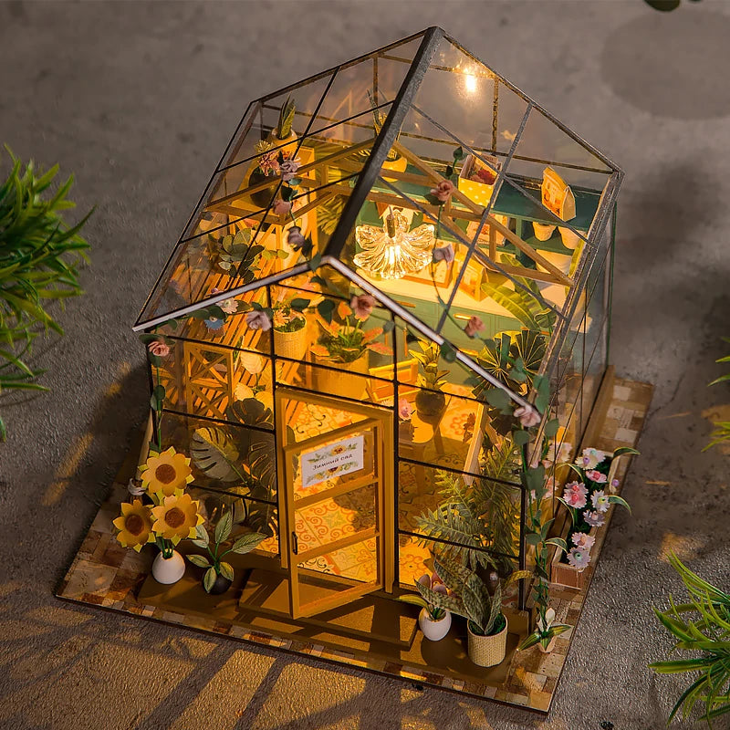 La maison miniature "La serre florale"